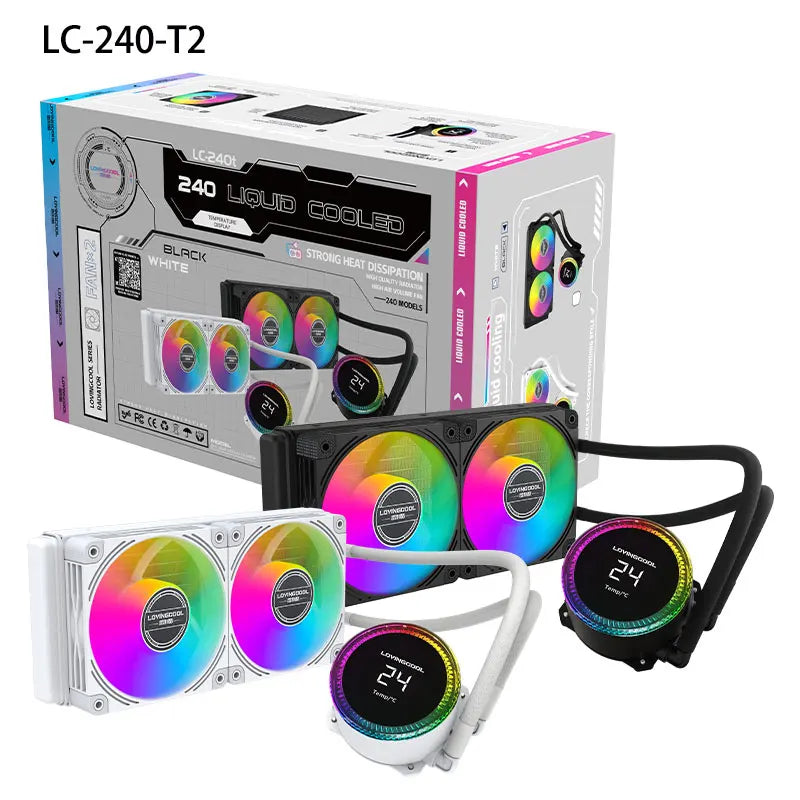 Lovingcool LC-240-T WHITE 240mm Liquid Cooler