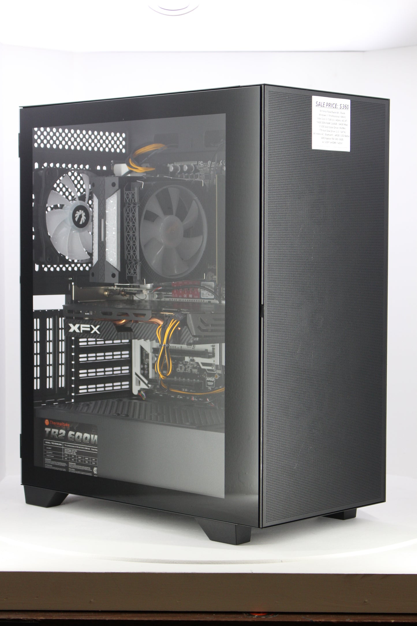 BitFenix Flow | i5 7500 | 16GB | RX 580