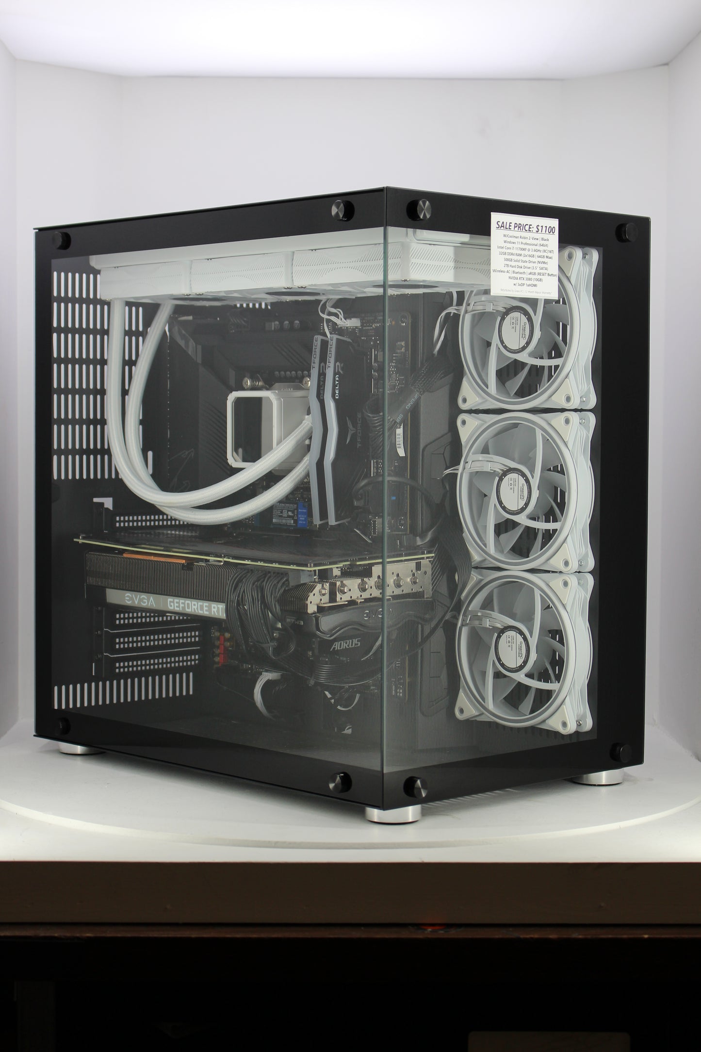 WJCoolman Robin 2-View | i7 11700KF | 32GB | 3080