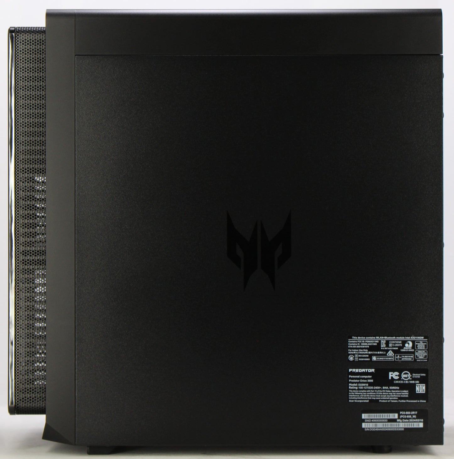 Acer Predator | i3-12100F | 16GB | RX 5700XT