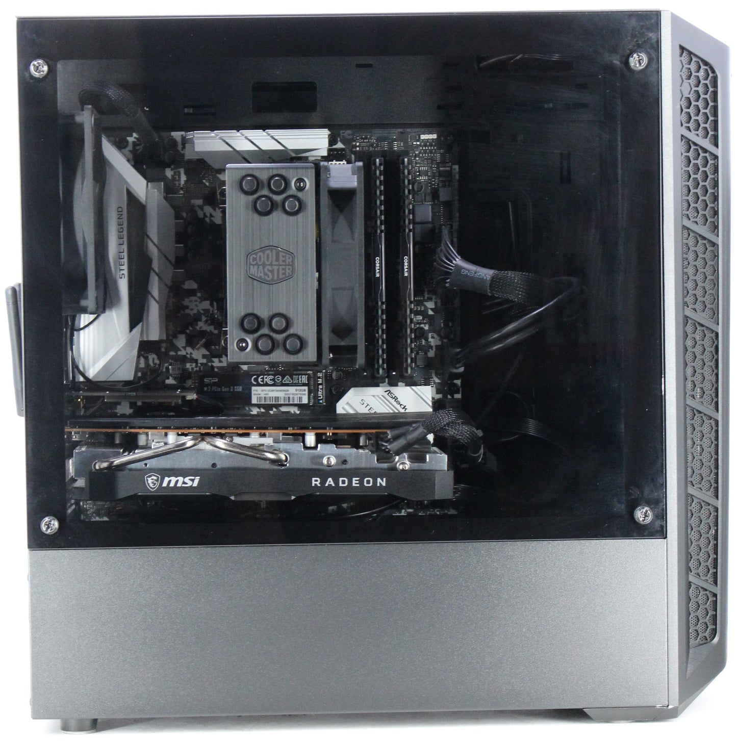 CoolerMaster | R5 3600 | 16GB RAM | RX 5700