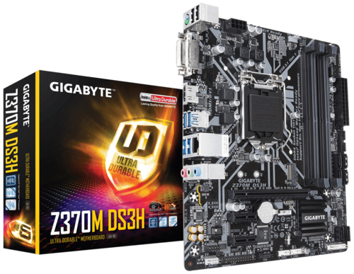 GIGABYTE Z370M DS3H LGA1151 Motherboard