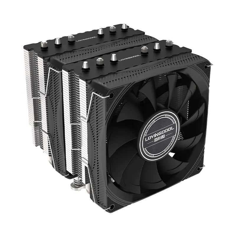 Lovingcool LC-X1200 Black 6 heat pipe Cooler