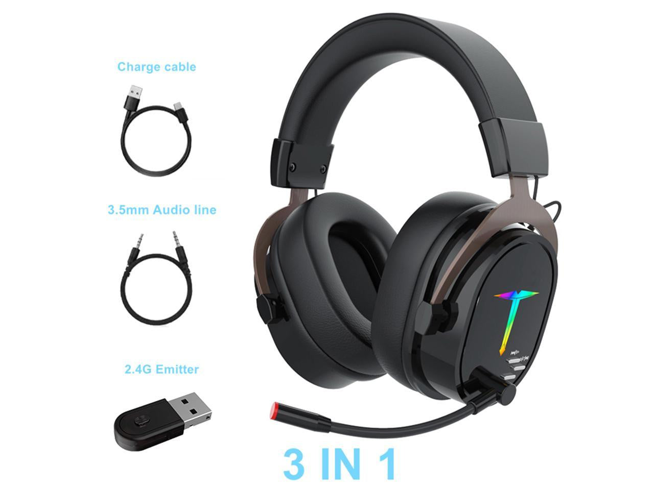 G.PC Customs G1000 Wireless Tri-mode Headset