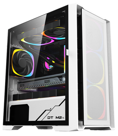 Lovingcool LC-900 WHITE Mesh M-ATX PC Case