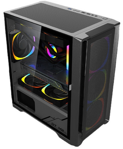 Lovingcool LC-900 BLACK Mesh M-ATX PC Case