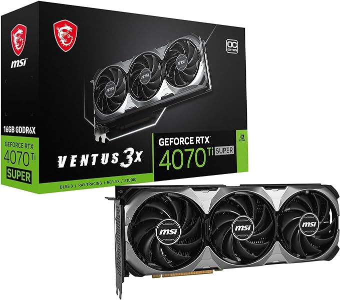 MSI Ventus GeForce RTX 4070 Ti SUPER