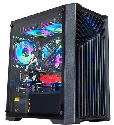 Lovingcool LC-70-M BLACK glass M-ATX PC Case