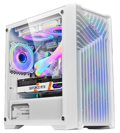 Lovingcool LC-70-M WHITE glass M-ATX PC Case
