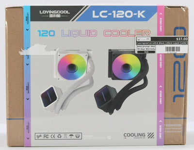 Lovingcool LC-120-K Black 120mm Liquid Cooler