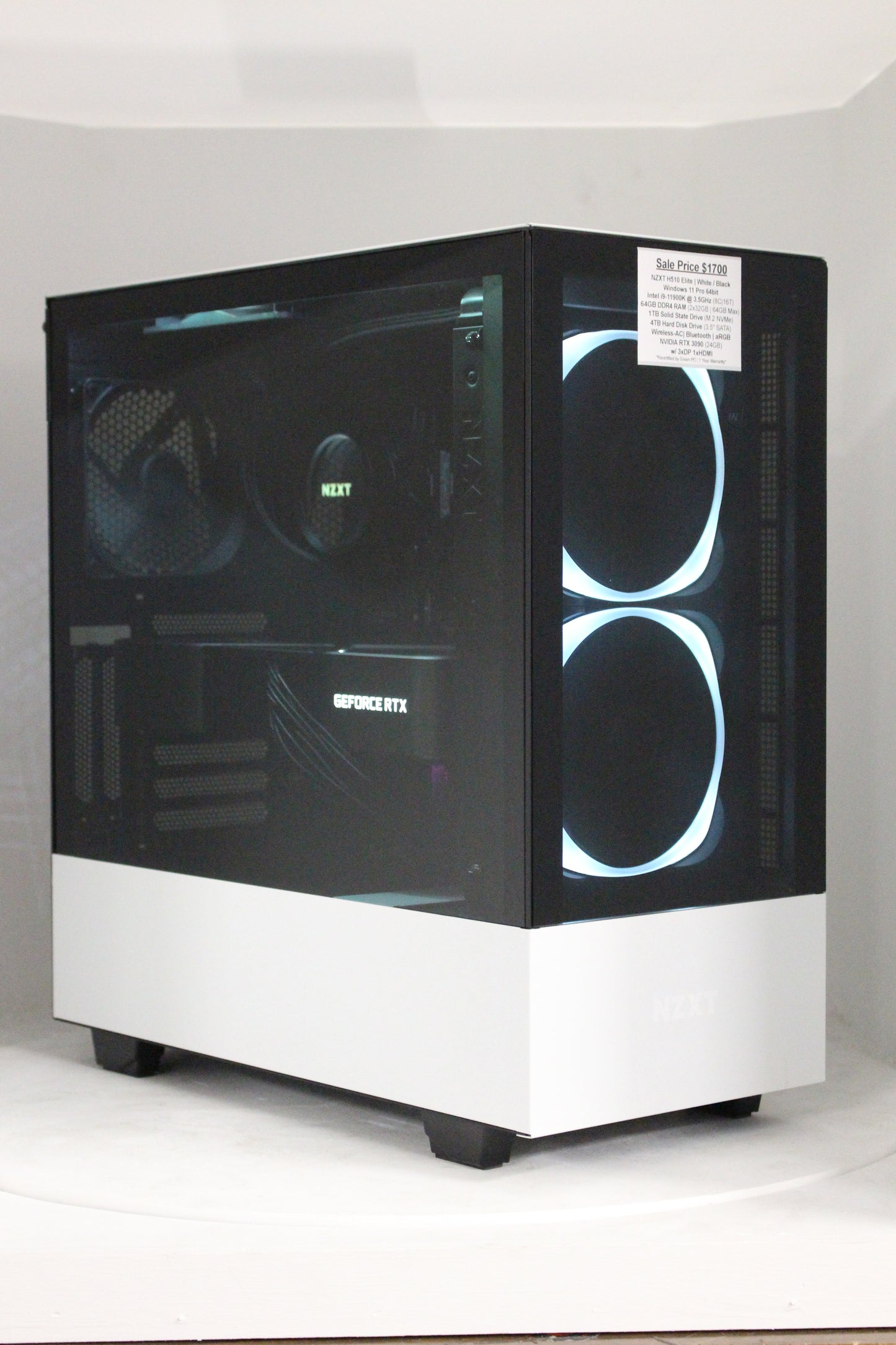 NZXT H510 Elite | i9 | 64GB | 3090