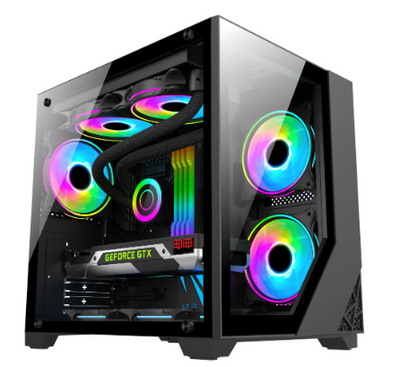 Lovingcool LC-170 2-view BLACK M-ATX PC Case